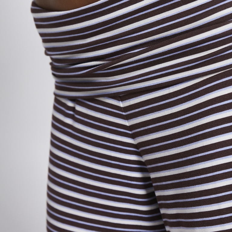 Foldable wide pants "Eleni Printed" Stripe 2
